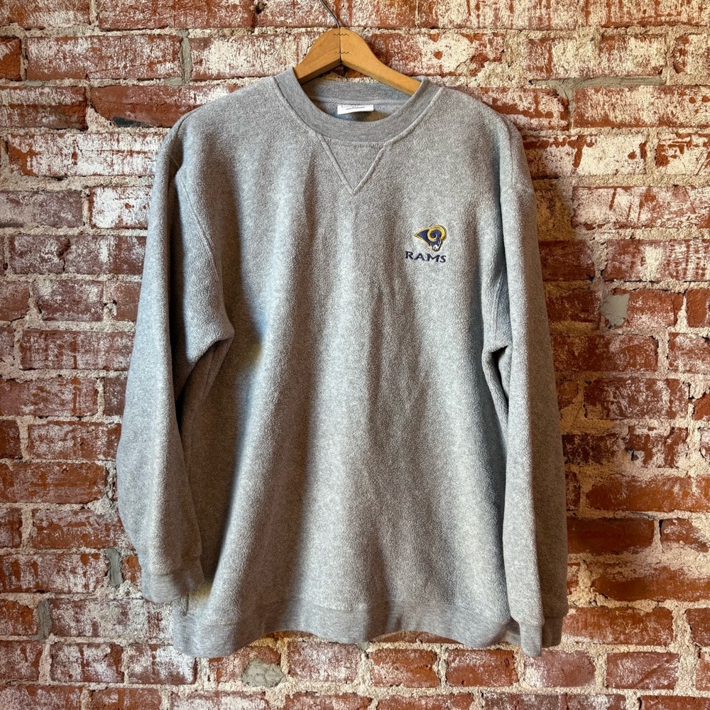 Gray Rams Logo Men's Sweater